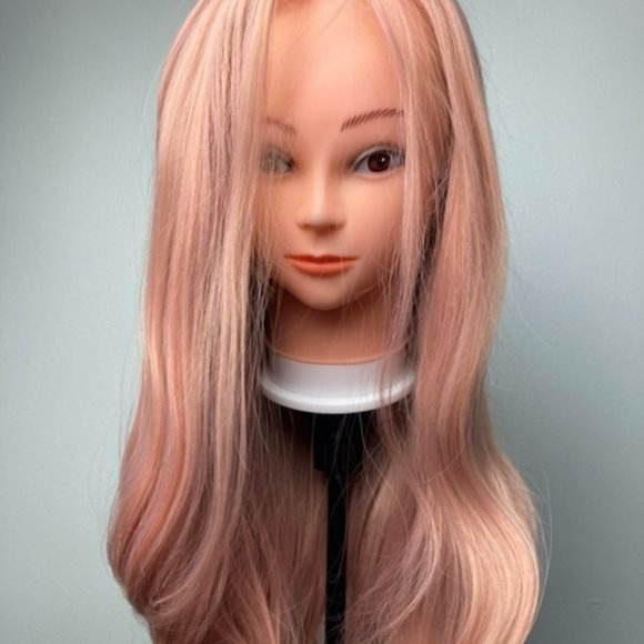Pastel Pink Lace Wigs - Picture 2 of 8